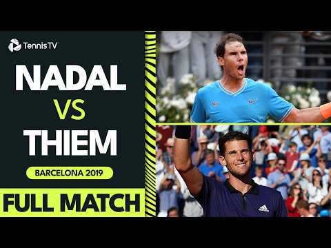 FULL MATCH: The King of Clay vs The Prince of Clay 👑 | Nadal vs Thiem Barcelona 2019 Semi-Final