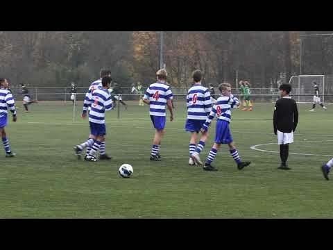 Concordia JO15-2 -OLIVEO JO15-1 #jeugdvoetbal wedstrijd in Delft