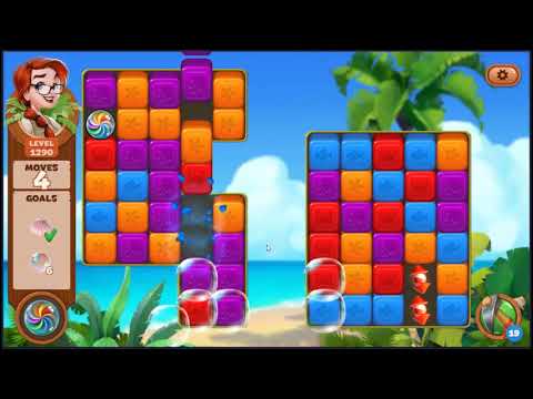 Lost Island Blast Adventure Level 1290 - NO BOOSTERS 🏝️ | SKILLGAMING ✔️