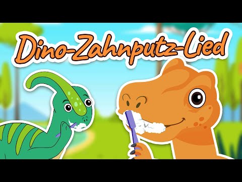 ♪ ♪  Das Dino-Zahnputz-Lied 🦕🪥 Kinderlied zum Zähneputzen