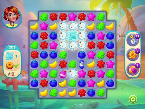Hawaii Match-3 Mania - Level 203 - No Booster - FULL STORY - CaroGamesNL
