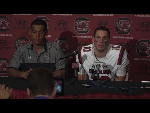 POST-GAME: T.J. Holloman, Perry Orth on Mississippi State — 9/10/16