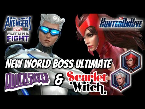 [World Boss Ultimate Scarlett Witch and Quicksilver Review - Early Access #2] Rewards, Gameplay