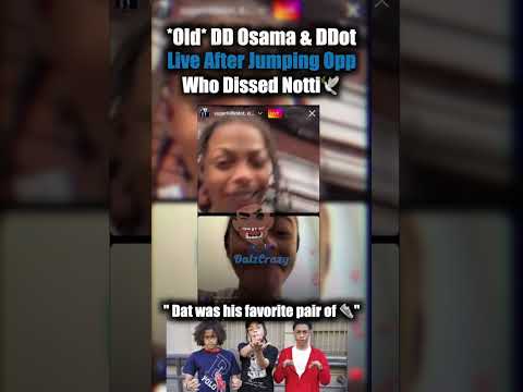 DD Osama & DDot Live After Jumping Opp Who Dissed Notti🕊️(Old)