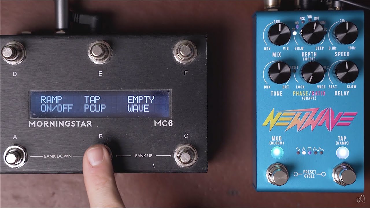 Jackson Audio NEW WAVE Analog Chorus / Vibrato Pedal