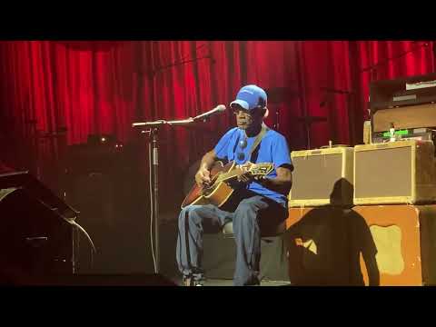 Jimmy 'Duck' Holmes sings the blues, live at the Brooklyn Bowl, Nashville, 9 August 2023