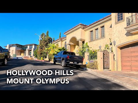 Driving Hollywood Hills, Mount Olympus