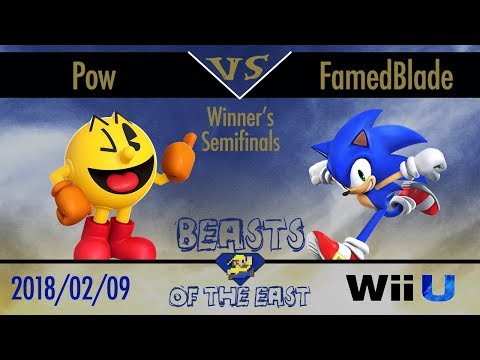BotE 8 - Pow (Pac-Man) vs. FamedBlade (Sonic) Winners Finals - Smash 4
