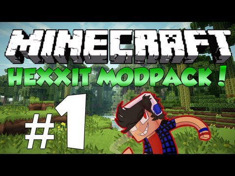Minecraft: Hexxit! Season 2: E1 - Treecapitator Magic