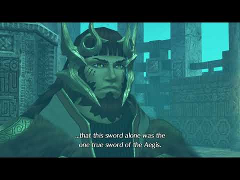 Xenoblade Chronicles 2 Cutscene 118 - The Third Aegis Sword - JAPANESE