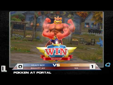 Heavy-Boy- vs Chardy - Pokken at Portal 8/2/16
