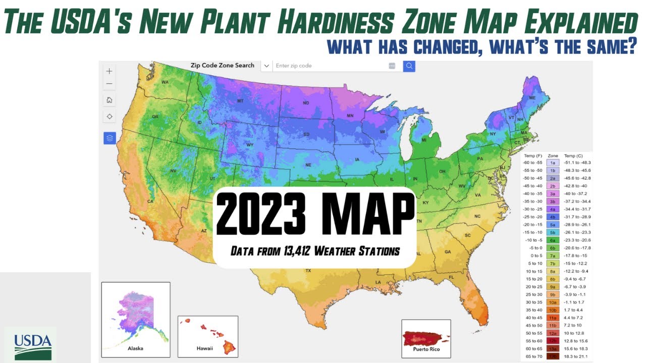 Did Your Growing Zone Change? | New USDA Plant Hardiness Map Explained