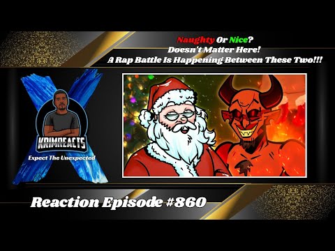 Santa Vs. Satan Rap Battle REACTION | KrimReacts #860