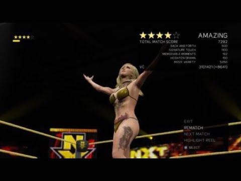 WWE 2K17_Alex Torson w/Jessy Torson vs. Emily Graves w/Marissa Graves