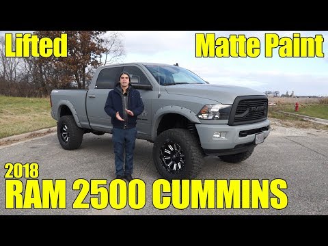 LIfted 2018 Ram 2500 Cummins- SCA Performance - Armed Forces Edition