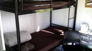 preview picture of video 'Queen Cabin + Bunks at Martinborough Holiday Park'