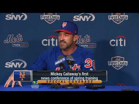 New Mets Manager Mickey Callaway Says He Will Not 'Dry Hump' His Pitchers
