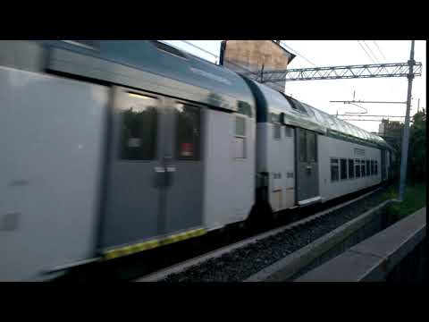 E464 304+5 2 piani Trenord - Monza - 26/08/2018