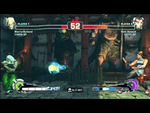 SSF4 Europe Online: WarriorBySand(Gen) vs Petit Renard(Chun-Li)