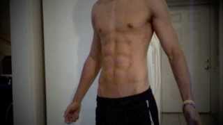 preview picture of video '8 Pack Abs  Vegan  4% Body Fat'