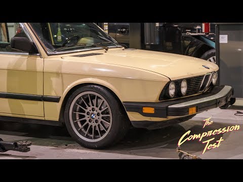 Installing BC Coilovers on a 1983 528e E28 BMW | The Compression Test Ep. 4