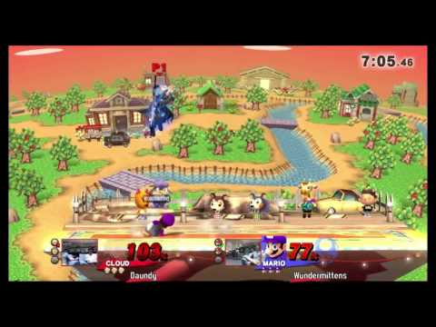 vsHsv s1e7 – Daundy (Shulk/Cloud) vs Wundermittens (Mario) – Losers Bracket – Wii U
