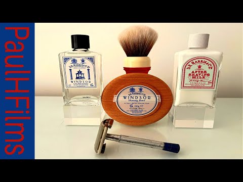 Gillette Blue Superspeed Flaretip | Sabonete de barbear e loção pós-barba D.R.Harris Windsor