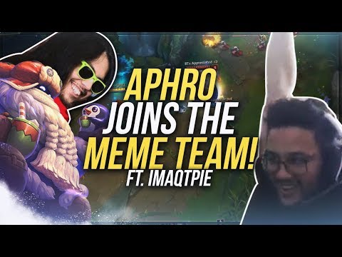 Aphromoo joins the STREAM DREAM TEAM!! | Duo with Imaqtpie