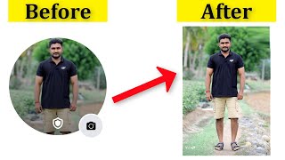 How To Upload Full Size Profile Picture On Facebook Android & Ios -Upload FB Full Size Profile Photo