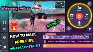 How To Create Free Fire WhatsApp Status Video In T