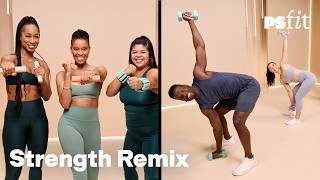 50-Minute Strength and Cardio Fitness Remix