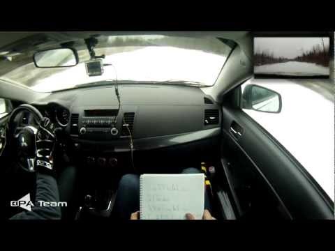 Rally from Co-driver's Mindaugas Kašalynas eyes - Žemaitija Rally 2012 - GR/SS 5 (not full)