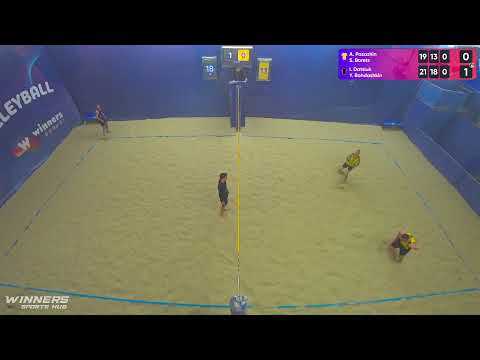 18:40 A. Pasazhin / S. Borets - I. Datsiuk / Y. Bohdashkin 18.04.2023 | Winners Beach Volleyball