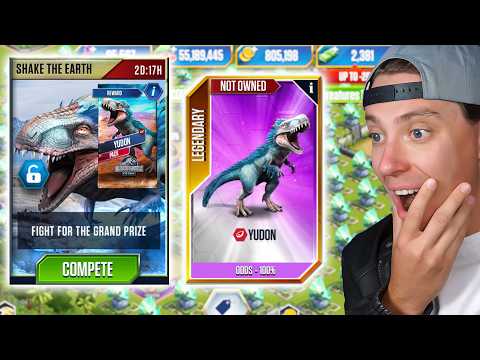 Trying To Unlock Yudon!! (Jurassic world the game)