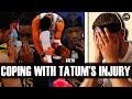 NBA CONSPIRACY In Dallas Celtics Fan Reacts To Tatum S Achilles Tear Cavs Book Flight To Cancun