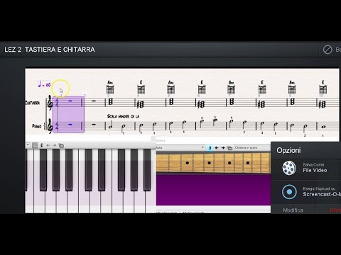 LEZ 2 TASTIERA E CHITARRA