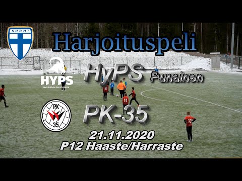 Harjoituspeli P12 HyPS Punainen - PK-35 21.11.2020