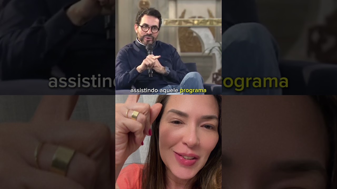 PADRE FÁBIO se afastou de alguns programas de TV. #padrefabiodemelo #catolicos #alinebrasil