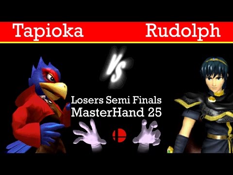 MasterHand 25 LSF - Tapioka(Falco) vs. Rudolph(Marth)