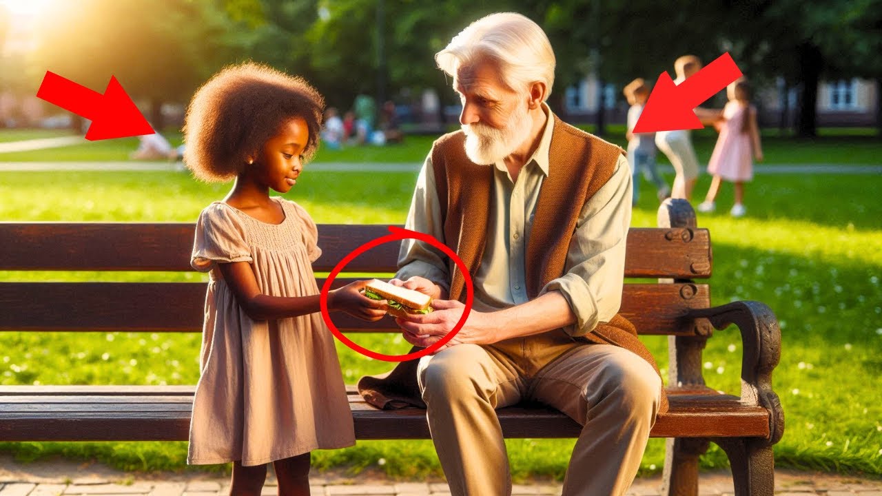 Black Little Girl Gives Her Sandwich To A White Homeless Man, The Next Day, Cops Knock On Her Door
