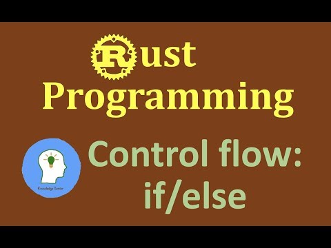 Control flow if else in Rust Programming Language