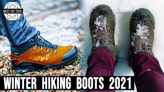 Top 10 Hiking Boots for the Winter Season of 2021-2022: Waterproof and Insulated Models