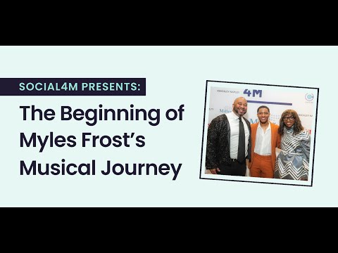 Theatre Actor Myles Frost Shares Anecdote about Forming a Band