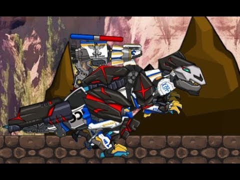 Dino Robot Tyrabo Double Cops (Роботы Динозавры: Тарбозавр двойной полицейский)