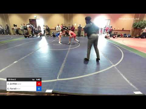 127 Lbs Rr Rnd 2 - Zoe Griffith, New York Vs Evynne Farrell, New York 5f64
