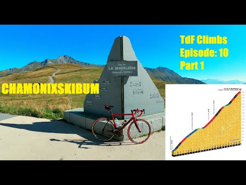 Classic TOUR de FRANCE Climbs - Episode 12: Col de la Madeleine Part 1 (North-South)