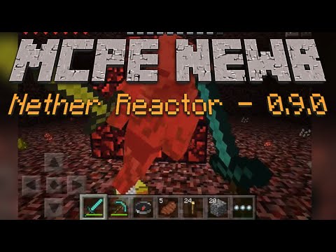 How to build a Nether Reactor - Minecraft PE 0.9.0