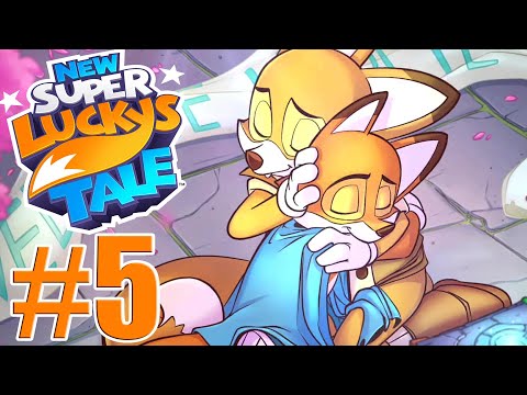 New Super Lucky's Tale Gameplay Walkthrough Part 5 - Final Boss & Credits