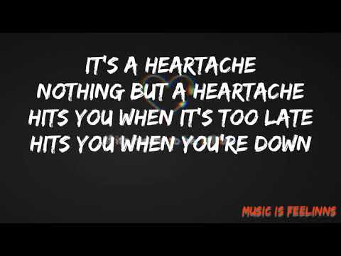 Rod Stewart - It's a heartache (Lyrics)