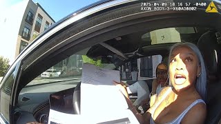 Bodycam: King Von's Sister "Kayla B" Arrested After Trying To Trick Police 